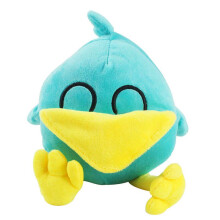 (Bird-16cm)Pocoyo Elly Pato Loula Pájaro Dormido Suave Peluche Figura Juguete Muñeca Niños Regalo