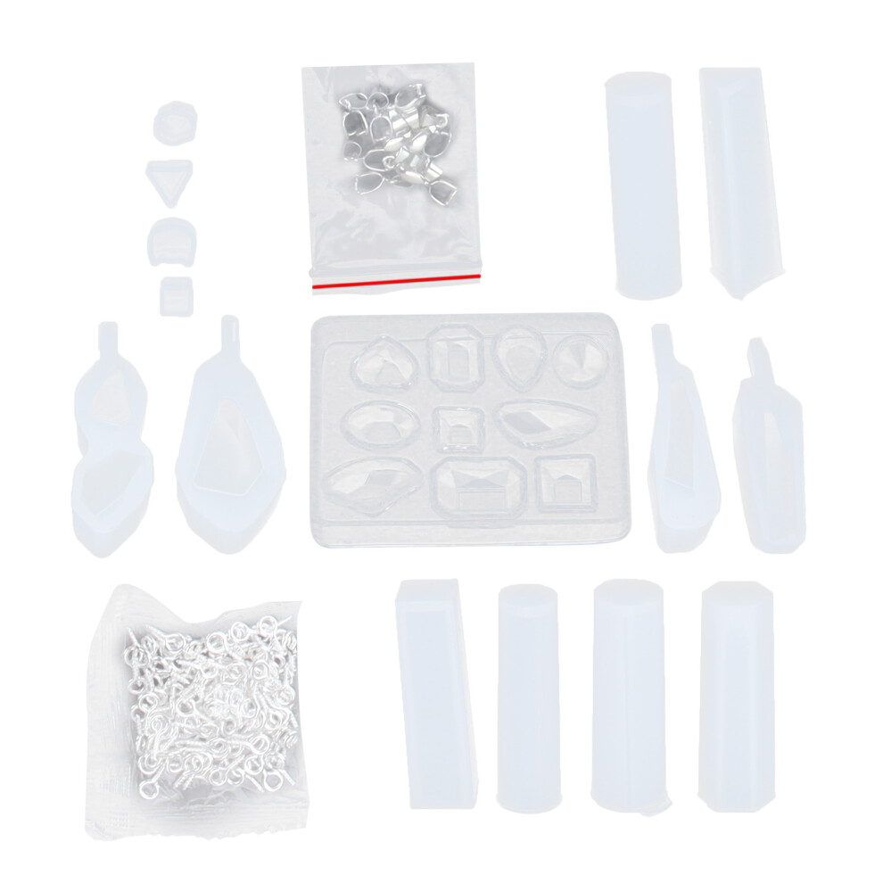 125Pcs Silicone Mold Set for DIY Jewelry Craft, Durable & Easy Demoulding-image-OPC-PMRMM8C-NEW