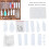 Set di stampi in silicone da 125 pezzi - Gioielli durevoli e sicuri 8