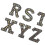 Patchs en lettres - 26 pièces - motif clair - couture DIY 9