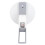 2.2 Meter Wall Mounted Height Ruler with Wall Plate ABS Compact Measuring Tool 1