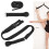 Black Multi-Use Door Stretch Strap for Ballet Gymnastics Dance Practice 6