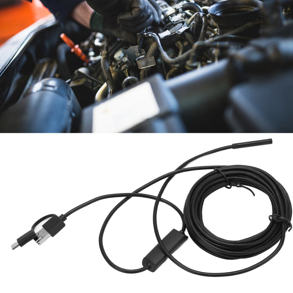 An100-5.5 5.5Mm Flexible Endoscope For Android, Ip67 Waterproof, 5M 8241358143267