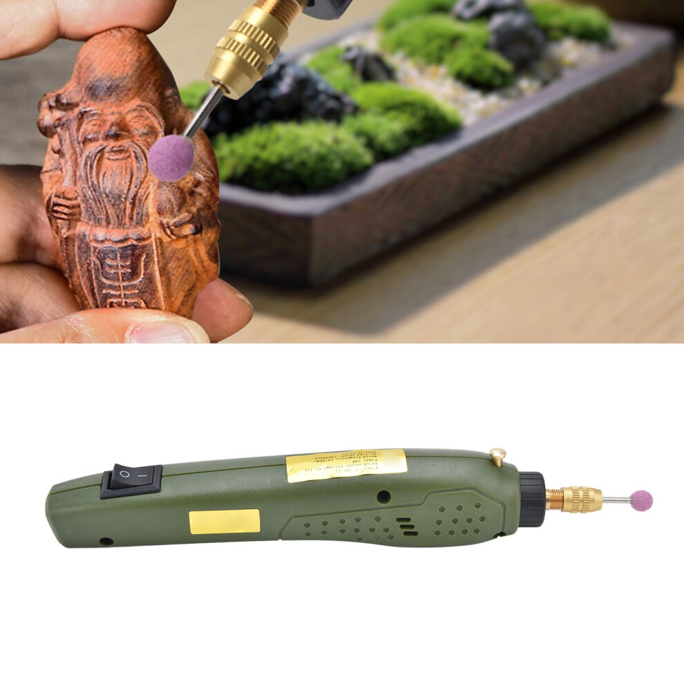 35Pcs Mini Drill Set With Low Voltage Copper Motor For Diy & Crafting 9481358143549