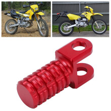 Motorcycle Shift Lever Foot Peg 51mm Aluminium Alloy for DRZ 400E/S 2000‑2021 Red