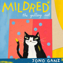 Mildred the Gallery Cat by Jono Ganz Hardcover Book