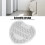 White Urinal Screen Deodorizer - Perfect Fit for Any Urinal 19x17cm 3