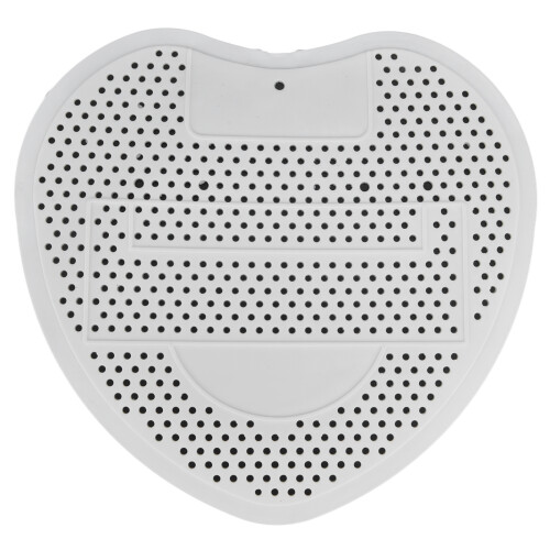 White Urinal Screen Deodorizer - Perfect Fit for Any Urinal 19x17cm 1