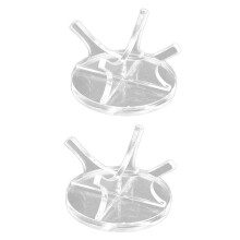 Golf Ball Display Stand 2 Pieces Transparent Firm & Durable Baseball Stands