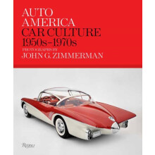 Auto America Car Culture 1950s1970s by Greg Zimmerman Hardcover Book