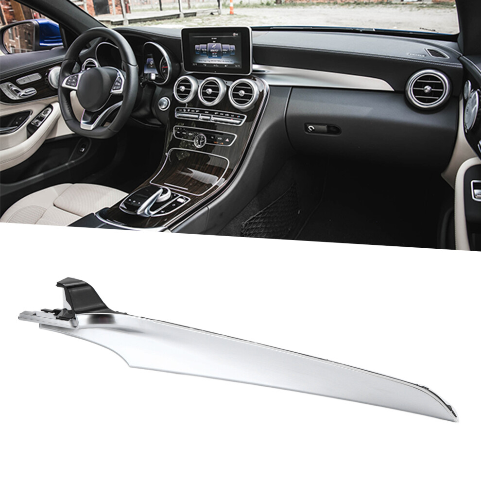 3-Color Matte Chrome Dashboard Ambient Cover For W205 Glc X253 2015-2018 Light 8421358146097
