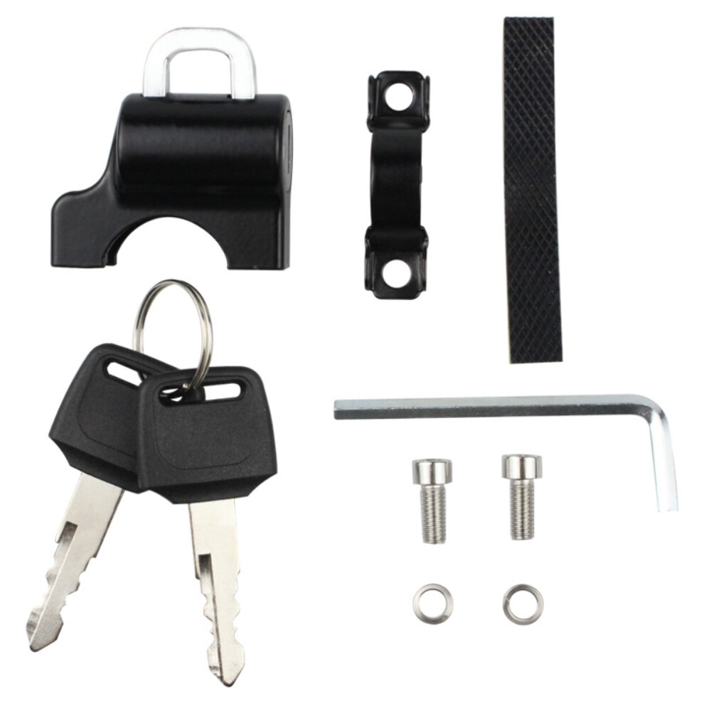 Bike Helmet Lock Waterproof Rustproof Security Hook For Motorbikes 4971358146794