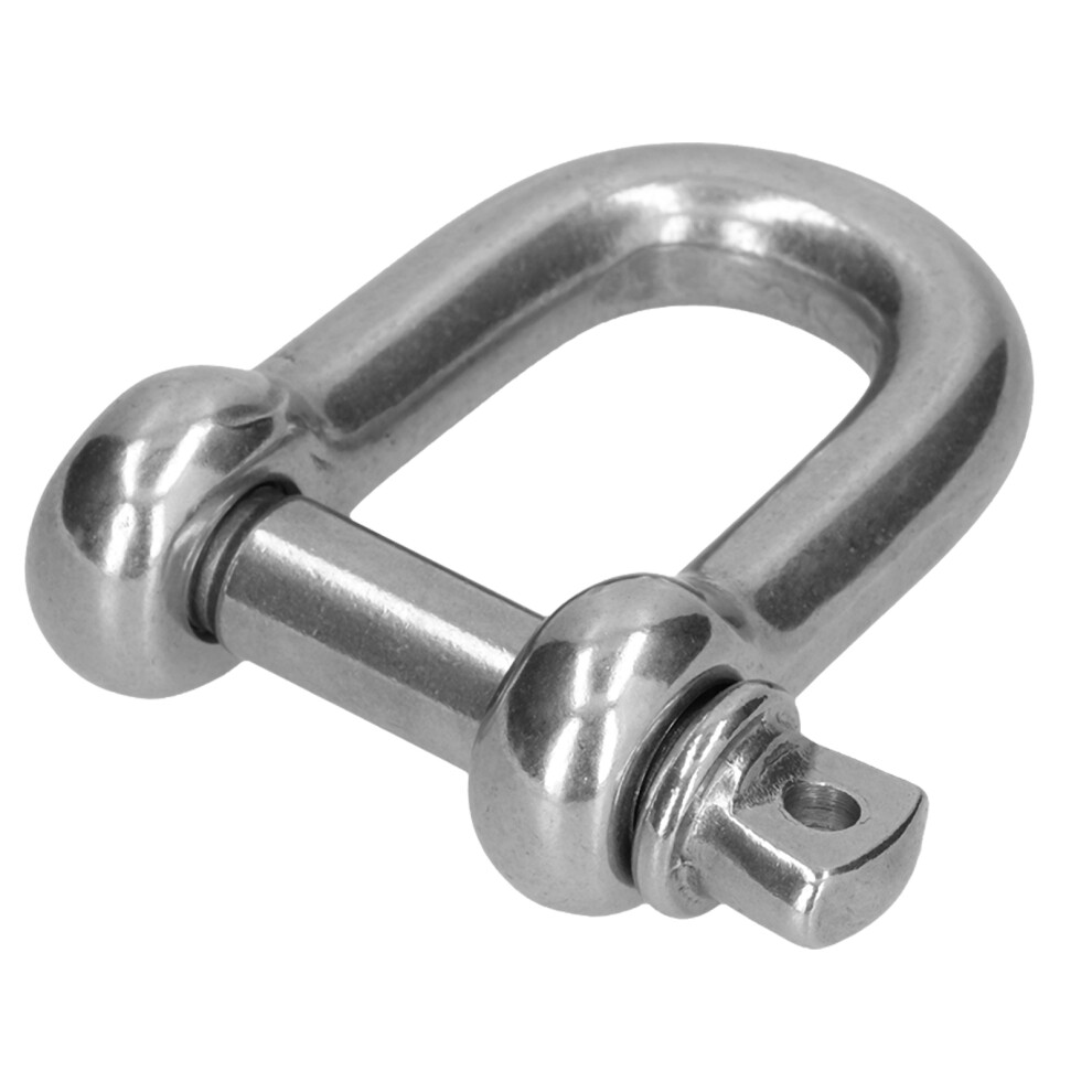 304 Stainless Steel M10 D Ring Anchor Shackle 10 Pack, Marine Lifting 8281358147070