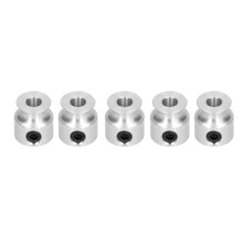 5 pièces 8 mm aluminium poulie ronde à vis 5401-0004-0008