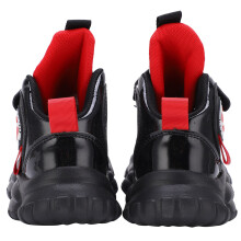 Kids Sports Sneakers Black 28, Lightweight Breathable Casual Shoes