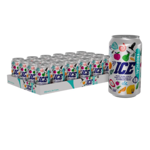 Phoenix Ice Tropical Drink Cans 24 x 330ml - Refreshing Fruit Flavored Beverage for Summer