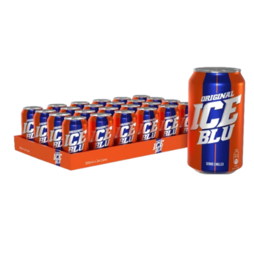 Phoenix Ice Blu Original Drink Cans 24 x 330ml - Serve Chilled