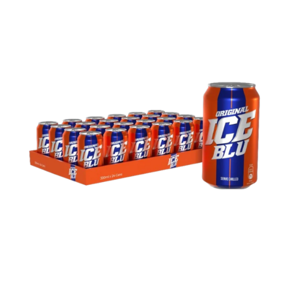 Phoenix Ice Blu Original Drink Cans 24 X 330Ml - Serve Chilled