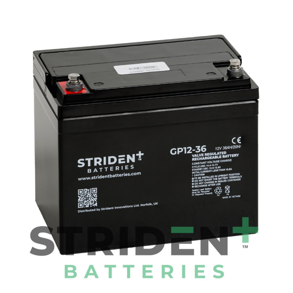 2X Strident Tm Agm Gp12-36 Pair 12V 36Ah Agm 698147454253
