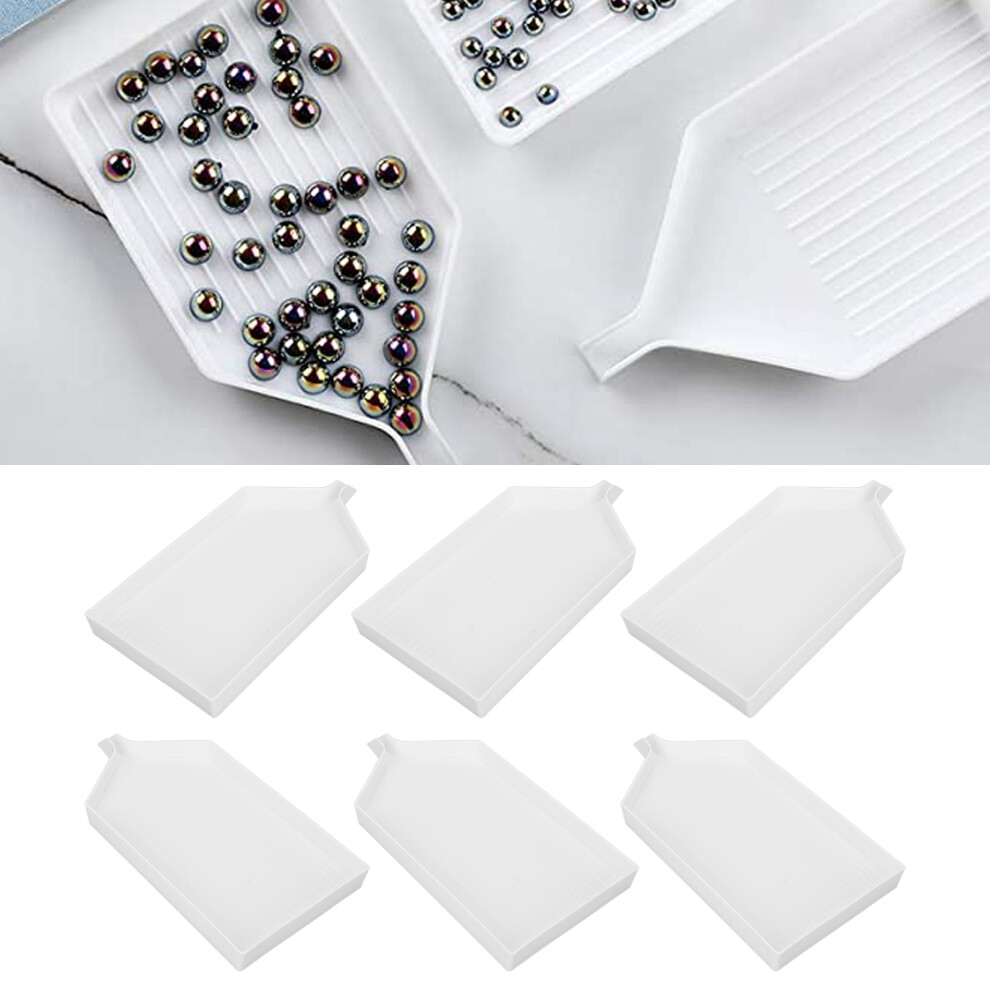 Organize Rhinestones with 6PCS Tray Set - Perfect for DIY Projects