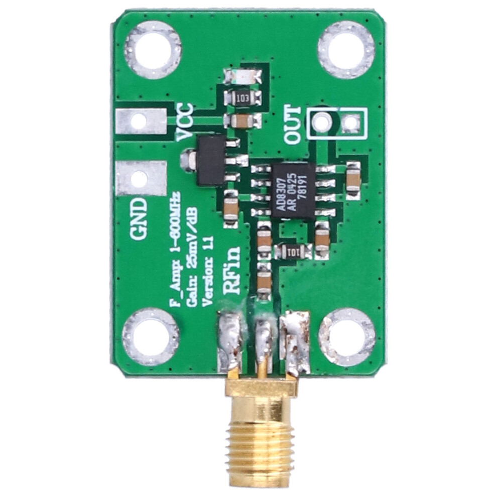 Ad8307 Detector Module Rf Signal Power Meter Logarithmic Detector 1-600Mhz 6951358151484