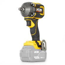JCB Pro 18V Cordless Impact Wrench 1/2 Inch 400Nm - 620Nm Torque, Square Drive & Friction Ring (Bare Tool) JCB-18PIW-620