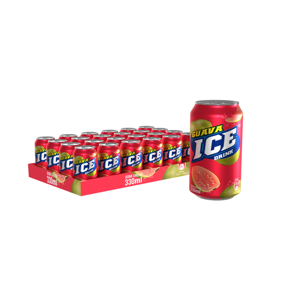 Phoenix Guava Ice Drink 24-Pack 330Ml Refreshing Guava Beverage