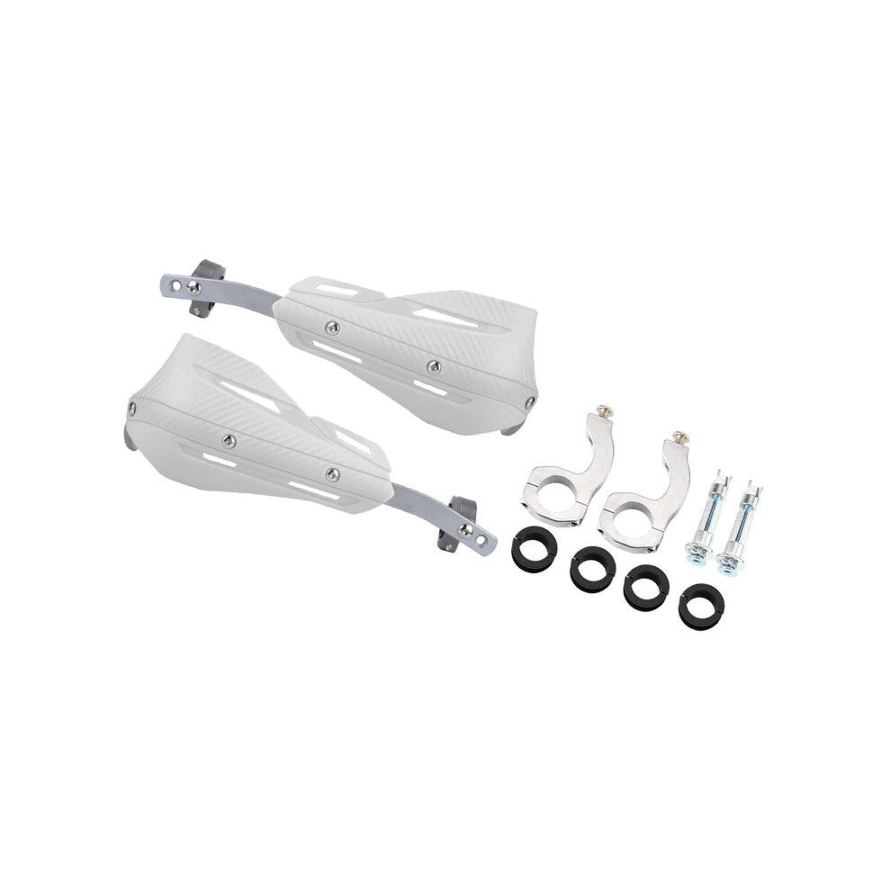 (White) 2pcs Motorcycle Hand Guards for ATV SX SXF XCW XCFW 125 250 300-image-OPC-PMRNDC5-NEW