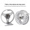 Premium Disc Drag System Fly Reel for Left/Right Hand Retrieval 5