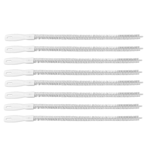 8 Stück 45 cm Abflussreinigungsbürsten, flexibel, 2