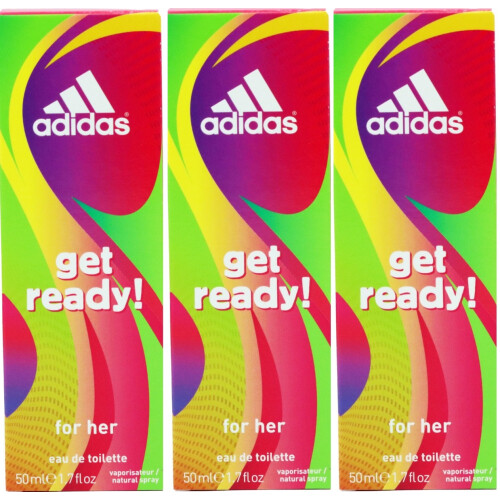 Adidas 3 x Adidas - Get Ready for Her Eau de Toilette Spray 50ml