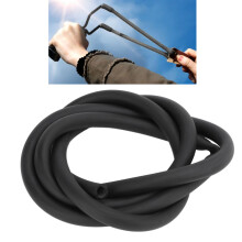 Elastic Natural Rubber Hose Black 3.5mm for Slingshots Outdoor Sports & Fitness