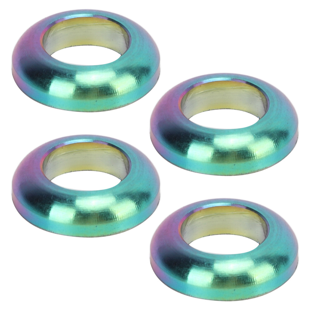 4Pcs Titanium Alloy Bicycle Gasket Set, Corrosion-Resistant & Lightweight 9431358154311