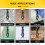 10PCS Versatile Masonry Drill Bits Set for Home Improvement 5