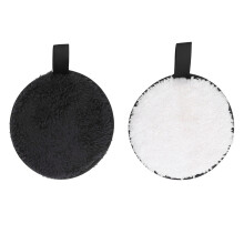 2 Stück Make-up-Entferner-Puff, weiche,