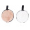 2 Stück wiederverwendbare Make-up-Entferner-Pads, 1