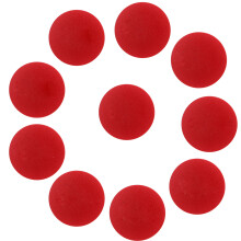 10 pièces bouchon de guidon pour VTT, rouge, 27 mm