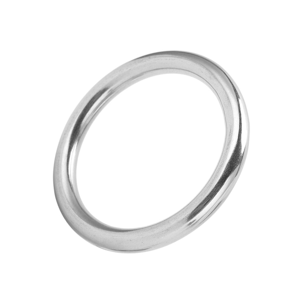 0.4In Stainless Steel O Rings 70Mm Marine Hardware For Hammocks & Boats 9341358158014