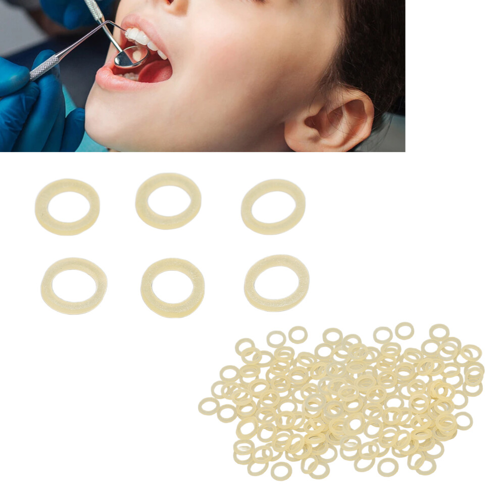 5000pcs 3/16 Inch 3.5oz Orthodontic Rubber Bands for Dog Dental Grooming