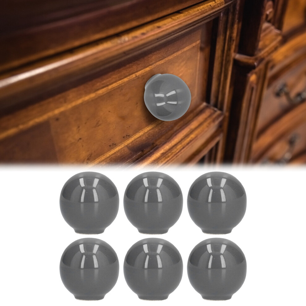 Grey Zinc Alloy Cabinet Knobs, No Fading, 30Mm Diameter 9461358155087