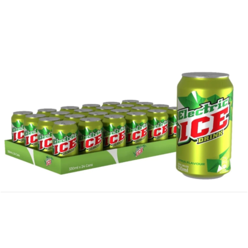 Phoenix Electric Ice 330ml 24 Pack Sparkling Citrus Drink