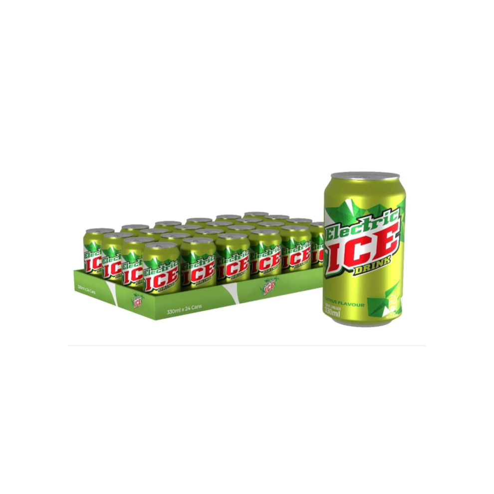 Phoenix Electric Ice 330Ml 24 Pack Sparkling Citrus Drink