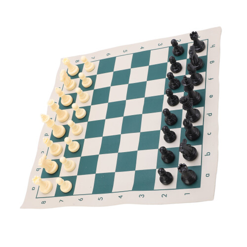 Take-Along PVC Chess Set Lightweight and Durable for Endless Fun