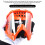 Occhiali da moto PC/TPU 18*10cm B/R/O/G/W 4