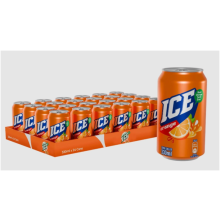 ICE Orange 330ml 24 Pack Sparkling Orange Drink