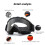 Occhiali da moto PC/TPU 18*10cm B/R/O/G/W 7