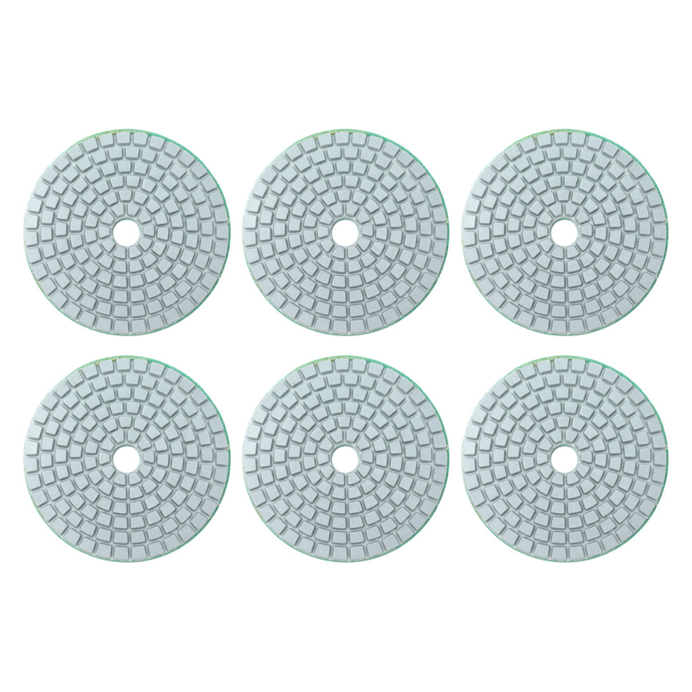 10Pcs 3In Diamond Wet Polishing Pads 1000 Grit For Stone Crafts 7671358163759
