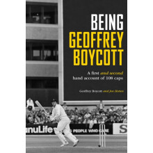 Being Geoffrey Boycott by Geoffrey Boycott Hardcover Book