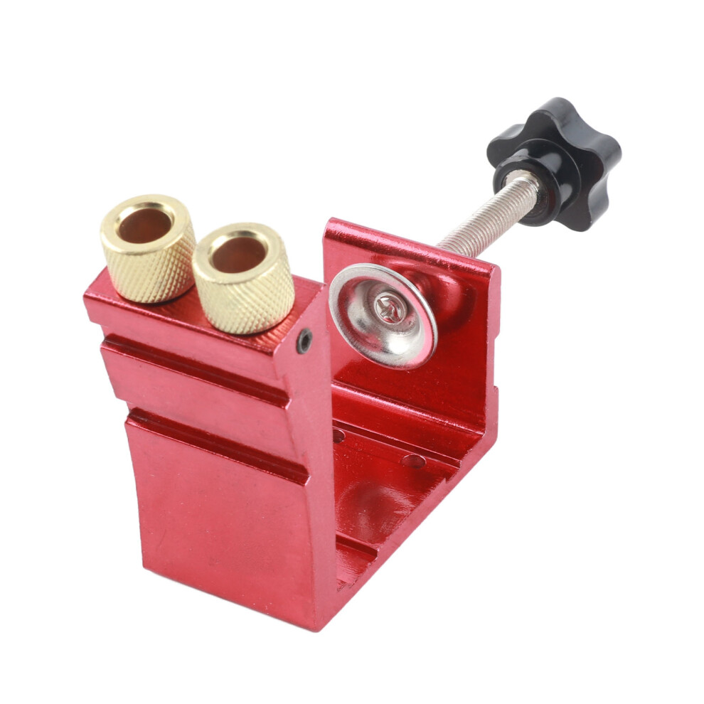 Carpentry Dowel Jig 15 Oblique Hole Locator Kit Red For Woodworking Australia 4921358166674