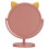 Exquisite Pink Adjustable Mirror - Clear Compact Flexible Small for Home Use 9